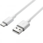 Cable USB-C pour Samsung A20E - A40 - A50 - A70 - A80 - Blanc - 1 M&egrave;tre - PHONILLICO