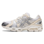 WIND AND SEA x ASICS Gel Nimbus 9 Balti Sidabriniai Unisex Sportbačiai Grynas Sidabras 1201A801-100 41.5
