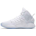 Nike Hyperdunk X EP balti lediniai vyri&scaron;ki sportbačiai metaliniai-sidabriniai AO7890-101 42.5