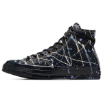 Converse Chuck 70 High Dažų Ta&scaron;keliai - Juodi Unisex Sportbačiai Egret Thunder-Daze-Blue A06541C 36
