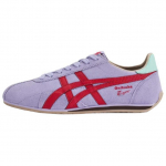 Onitsuka Tiger Runspark Patogūs Minimalistiniai Neslystantys Patvarūs Žemi Laisvalaikio Batai Unisex Laisvalaikio Batai Violetinės Raudonos 1183C338-500 42
