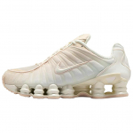 Nike Shox TL serijos atsparūs dilimui žemi kasdieniai bėgimo bateliai moteri&scaron;ki smėlio spalvos sportbačiai IH5075-219 36