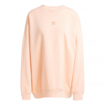 Adidas Originals Essentials Vienspalvis Logotipas Patogus &Scaron;iltas Vilnos Palaidinė Moteri&scaron;ka Palaidinė Nude JD1534 2XS
