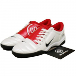 Nike Total 90 3 &bdquo;Manchester United&ldquo; futbolo bateliai Unisex Balti Raudoni EU 42.5 balta