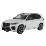 1/18 BMW X5M 2025 visureigis lydinio automobilio modelis metaliniai liejiniai visureigiai automobilio modelis auk&scaron;tos simuliacijos kolekcija vaiki&scaron;kas žaislas dovana balta