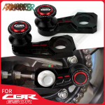 HONDA CB650R CBR650R CB650 R CB 650R CBR650 R CBR 650R Motociklo Galinio Rato A&scaron;ies Slankiklis Sūpynės Sūpynės Ritės Stovas CB650R Black