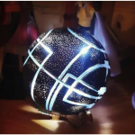 Žaidimo Assassin's Creed Edeno obuolio vaisius su LED &scaron;viesa Veiksmo figūrėlės Žaislai 10cm no box