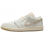 Jordan Air Jordan 1 Low SE Low top Skateboard Shoes Women's Ivory White HV5157-100 40.5