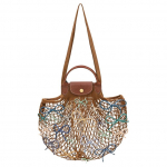 Longchamp Le Pliage Tinklelio Dizaino Spaudė Dydžio Drobės Peties Rankinė Unisex krep&scaron;iai Įvairių Spalvų 10121HJB004 Basic Set (Bag)