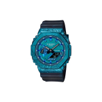 CASIO Vyri&scaron;kas pilno metalo serijos 44,4 mm mėlynas laikrodis GM-2140GEM-2A GM-2140GEM-2A Blue Dial blue