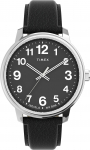 Timex Easy Reader Bold Kvarcinis Juodo Ciferblato Laikrodis TW2V21400 Vyri&scaron;kas juoda