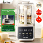 Bear 1.5L daugiafunkcinis smulkintuvas, sojų pieno gaminimo aparatas