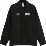 Adidas Originals X Oasis Bendradarbiavimo Trenerio Striukė Kelioninė Vienaeilė Laisva Apykaklės Striukė Unisex Striukės KT-3464 XL black