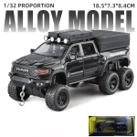 1:32 Dodge Tyrannosaurus RAM TRX Visureigis Pikapas Lydinio Automobilio Modelis Garsas Ir &Scaron;viesa Atgal Traukiamas Vaikų Žaislas Kolekcionuojami
