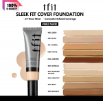 TFIT SLEEK FIT PUDRA-PAGINDAS 30g N01/N02/N4.5/N05/N11, Lygi matinė tekstūra, Ilgai i&scaron;liekantis pagrindas makiažui, Korėjieti&scaron;ka kosmetika, Korėjieti&scaron;kas makiažas N02 NUDE beige