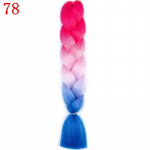 &bdquo;Ombre&ldquo; sintetiniai pynimo plaukai Galimi nerti plaukų priauginimai &bdquo;Jumbo Braids&ldquo; &scaron;ukuosenos