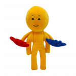 Aguonų žaidimo grotuvas pliu&scaron;inis žaislas Huggy Wuggy Peluche žaislas Baisi lėlė namų dekoro žaidimo veikėjas siaubo baisi lėlė vaikui gimtadienio dovana 25cm geltona