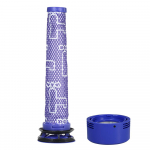 2 pak. pakaitinių priedų rinkinio įrankių rinkinys galinis filtras galinis plaunamas filtras galinis filtras Pack of 2 violetinė