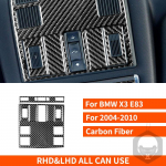 Skirtas BMW X3 E83 2004 2005 2006 2007 2008 2009 2010 Anglies pluo&scaron;to lipdukas Centrinio valdymo pavarų dėžės i&scaron;leidimo angos interjeras automobiliui 24