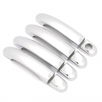 Skirtas Volkswagen VW Transporter T5 Multivan V 2003-2015 Chrome i&scaron;orinių &scaron;oninių durų rankenos dangtelio formavimo apdailos rėmo rėmas 2012 m. Door Handle Cover white