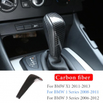 Automobilio pavarų perjungimo rankenėlės galvutės dangtelio apdailos lipdukas, skirtas BMW 1 3 serijai x1E48 E61E64 E65 E85 E86 E83 E53 E81 E82 E87 E90 E91 E92 D