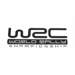 Automobilį atspindintis lipdukas, skirtas WRC pasaulio ralio čempionatui &bdquo;Ford Mazda&ldquo;. juoda
