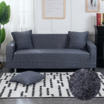 Sofos apsauga, spausdinti sofos užvalkalai, skirti svetainei, elastiniai, elastingi, sekciniai kampiniai sofos užvalkalai 2-seater 145-185cm