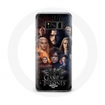 Coque pour Samsung Galaxy S8 Plus Game of Thrones Saison 8 Le Tr&ocirc;ne de Fer L'affiche de L'&eacute;quipage L