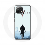 Coque pour Xiaomi Mi 11 Lite Vikings S&eacute;rie Saison 6 Ragnar Lothbrok La Bande Annonce 2022