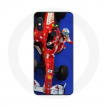 Coque pour Xiaomi Redmi Note 5 AI Dual Camera Formule 1 Fernando Alonso Pilote automobile F1 Rouge raudona