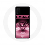 Coque - Maniacase - Samsung Galaxy S20 Plus - Noir - Logo Blackpink - Souple juoda