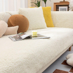 Vilnonė aksominė sofos pagalvėlė sustorėjusi, neslidi sofos užvalkalas Four Seasons Universalus svetainės sofas rank&scaron;luostis su viskas įskaičiuota 70*70cm