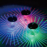 20 W lauko saulės &scaron;viesos kamuoliukai LED tvenkinio plūduriuojanti &scaron;viesa vandeniui atspari dekoro lempa sodo fontanas baseino vandens dekoravimas S 10CM Color RGB-20W