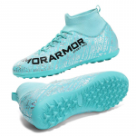 31-48 Auk&scaron;tos kokybės auk&scaron;čiausios kokybės futbolo batai jaunimui sulaužyti smeigtukai Vyri&scaron;ki suvarstomi guma Mink&scaron;tas padas Didelio dydžio futbolo batai 40 žalsvai mėlyna