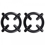 Mocha kavos puodo žiedai Kavos puodo &scaron;ildymo stovas Dujinės viryklės stovai Viryklė Apsauginis Dangtis Dujinės viryklės Apsaugos Virtuvės priedai 2pcs