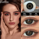 Eyeshare Nauji 2vnt Spalvoti kontaktiniai lę&scaron;iai Natūralūs juodi kontaktiniai lę&scaron;iai Sapphire akinių lę&scaron;iai rudi kontaktiniai lę&scaron;iai žali mados lę&scaron;iai