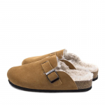 Moteri&scaron;kos &scaron;lepetės Moteri&scaron;kos pliu&scaron;inės Baotou kam&scaron;tinės &scaron;lepetės Rudens Žiema Vyri&scaron;kos Moteri&scaron;kos vilnos matinės odos &scaron;iltos &scaron;lepetės 38 beige