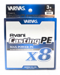 Varivas P.E valas Naujas Avani Max Power Casting X8 300m P.E 3 48lb (8586) balta