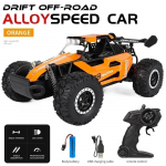 Naujas RC automobilis 1:16 2WD su LED &scaron;viesa 2.4G 20KM/H didelio greičio bekelės laipiojimo nuotolinio valdymo automobilis žaislas gimtadienio dovana berniukams mergaitėms vaikams