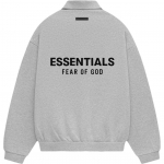 Fear of God Essentials Vilnos Polo &Scaron;viesiai Pilkas Vyri&scaron;ki Vir&scaron;utiniai Drabužiai 192HO244398F M