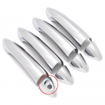 Skirta Vauxhall Opel Insignia B Astra K Ampera-e chromo i&scaron;orinių durų rankenos dangtelio chromo stiliaus apdailos formavimo rėmo rėmas