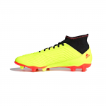 Adidas Predator 18.3 Saulėtai geltoni vyri&scaron;ki futbolo bateliai Pagrindinės juodos Spalvos Saulėtai raudonos DB2003 40⅔