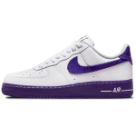 Nike Air Force 1 07 LV8 EMB Balti Teismo Violetiniai Vyri&scaron;ki Sportbačiai DB0264-100 44.5