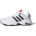 Adidas Strutter Balti Juodi Aktyvios Raudonos Vyri&scaron;ki Sportbačiai Debesų Baltumo Pagrindinės Juodos EG2655 37⅓