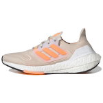 Adidas UltraBoost 22 Aliuminio sija Oranžiniai Moteri&scaron;ki sportbačiai Kreminė Core-Black GX6666 36⅔