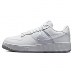 Nike Air Force 1 Low Unity Balti Sidabriniai Vyri&scaron;ki Sportbačiai Pure-Platinum Wolf-Grey FD0937-100 44.5