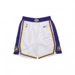 Nike NBA Association Edition Swingman Lakers Kvėpuojantys Krep&scaron;inio &Scaron;ortai Vyri&scaron;ki Apatiniai Balti AJ5616-100 M