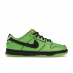 Galingosios mergaitės x Nike Dunk Low Pro SB QS PS Sviestagėlė Vaikams Sportbačiai Žali Vidutini&scaron;kai žali Juodi FZ8832-300 31