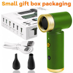 99 000 aps./min. Turbo Jet Ventiliatorius Elektrinis Oro Pūstuvas Su 2 Antgaliais Galingas Oro Pūstuvas Be&scaron;epetėlis Jet Pūstuvas Automobilio Klaviatūros Valymo Įrankiai