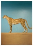 Plakat obraz lampart 30x40 cm